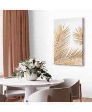 Paveikslas Auksiniai palmės lapai