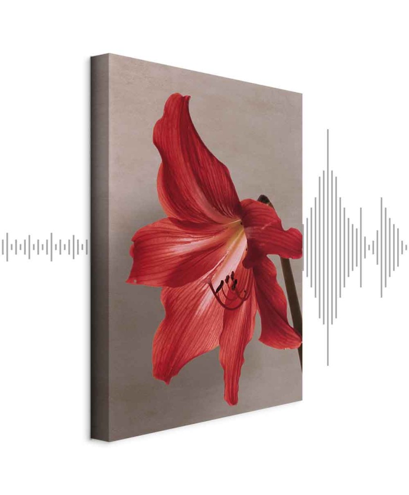 Paveikslas Raudona gėlė