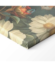 Paveikslas Gėlės, paukščiai ir drugeliai