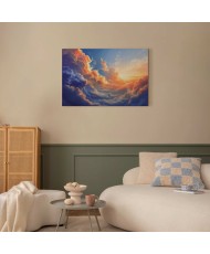 Paveikslas Saulėlydis virš jūros