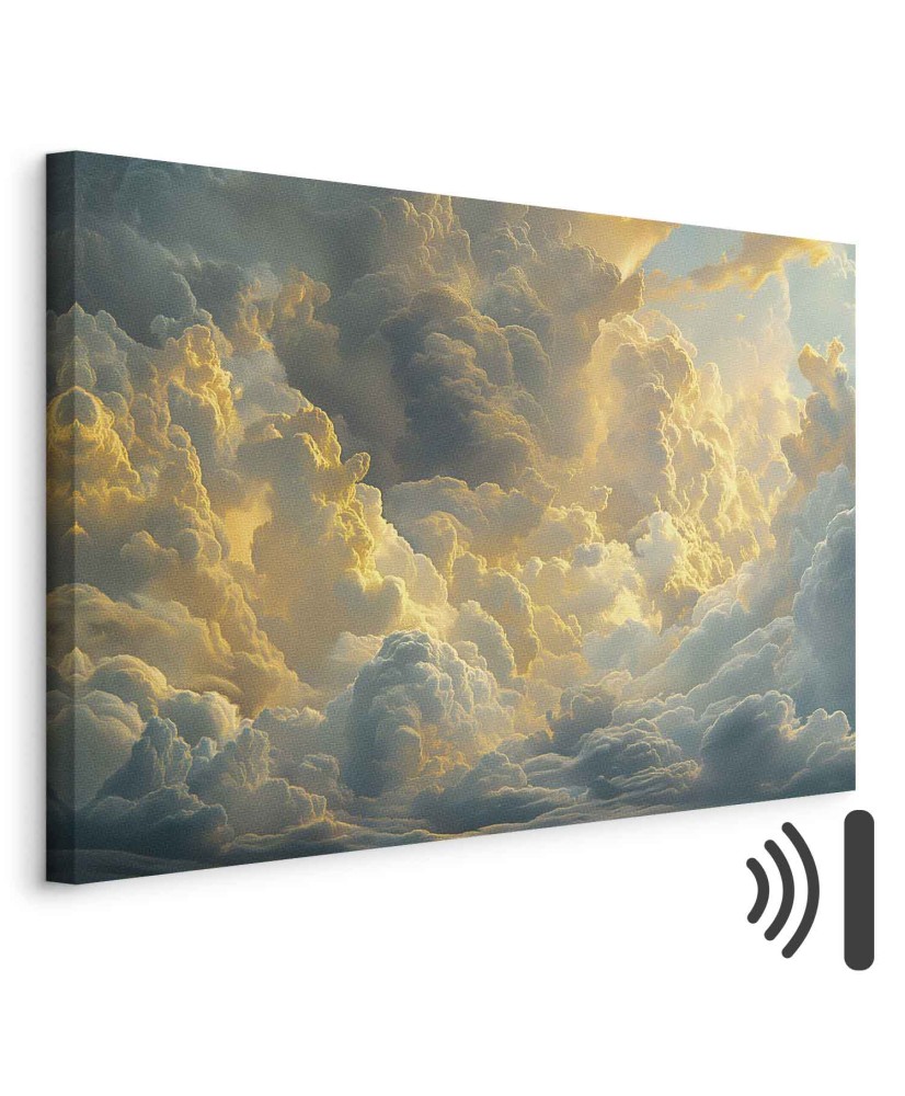 Paveikslas Vakaro šviesa debesyse