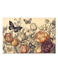 Paveikslas Tulpės švelniame fone