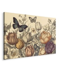 Paveikslas Tulpės švelniame fone