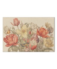 Paveikslas Gėlių puokštė šviesiame fone