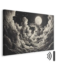 Paveikslas Mėnulis ir žvaigždės