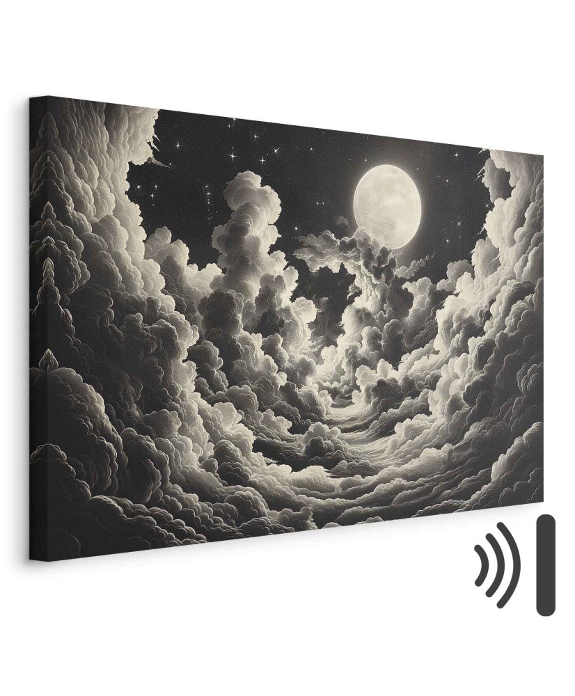 Paveikslas Mėnulis ir žvaigždės