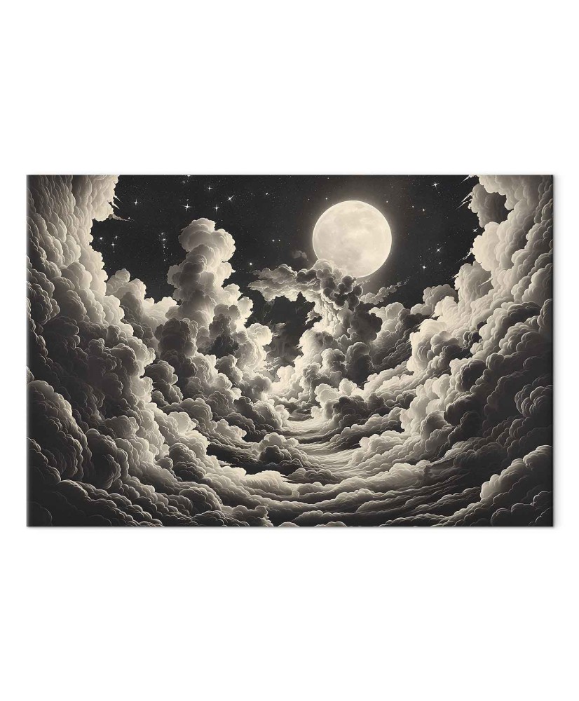 Paveikslas Mėnulis ir žvaigždės