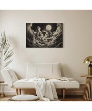 Paveikslas Mėnulis ir žvaigždės