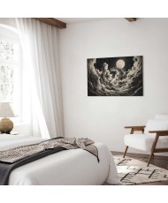 Paveikslas Mėnulis ir žvaigždės