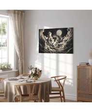 Paveikslas Mėnulis ir žvaigždės