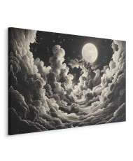 Paveikslas Mėnulis ir žvaigždės