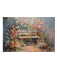 Paveikslas Gėlių suolelis