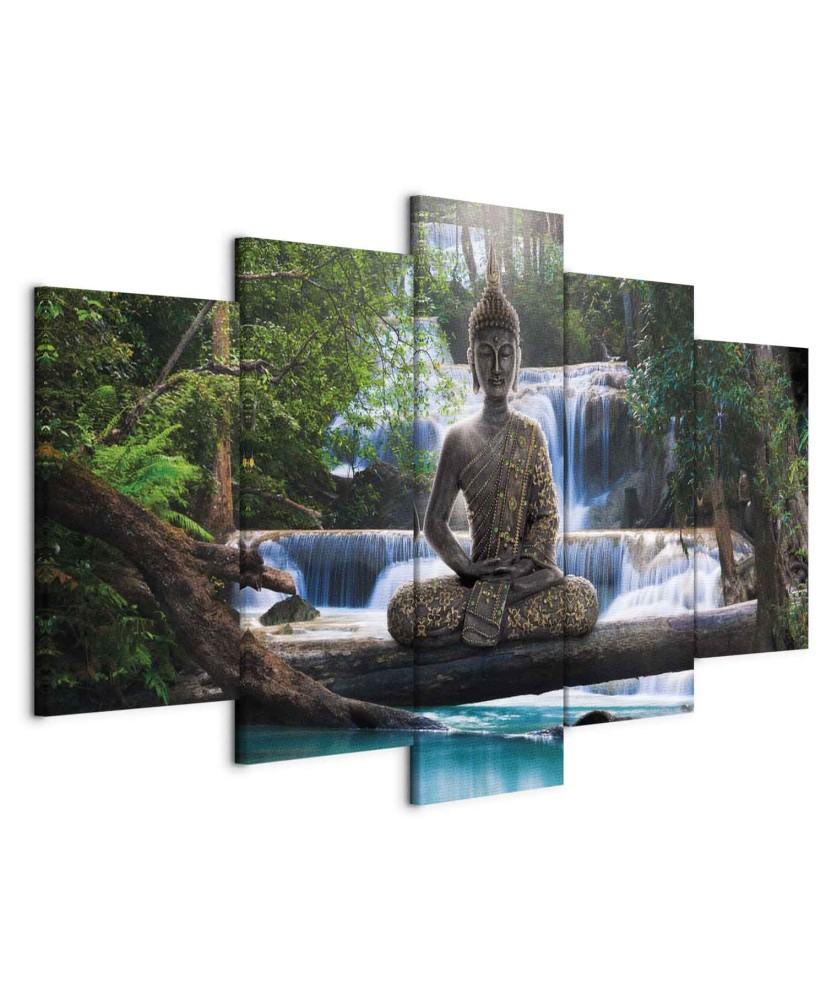 Paveikslas Buda prie krioklio