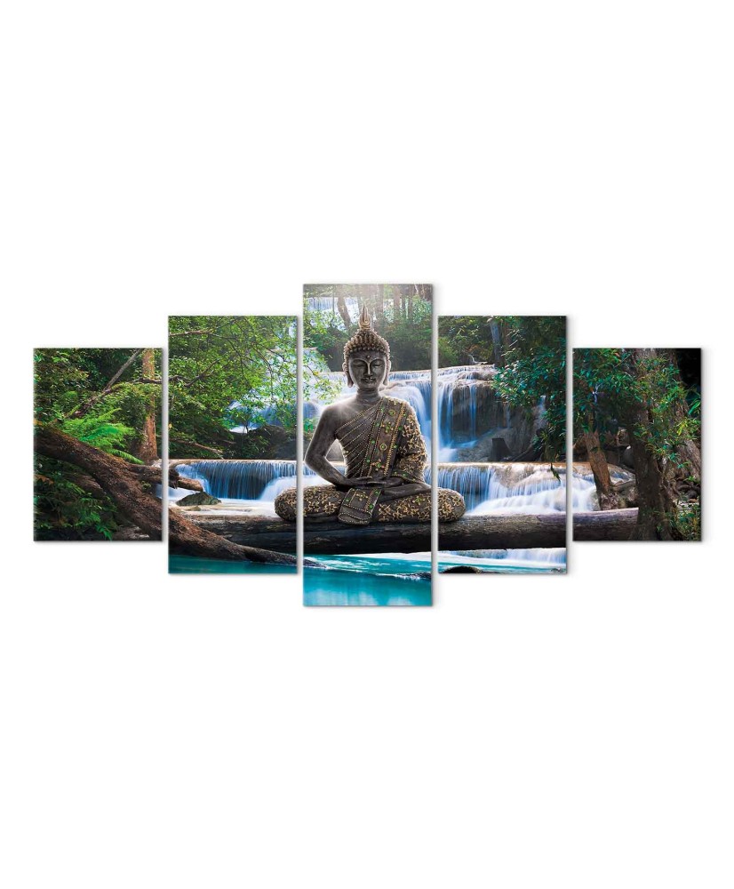 Paveikslas Buda prie krioklio