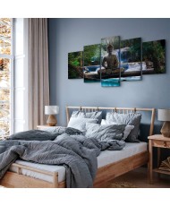 Paveikslas Buda prie krioklio