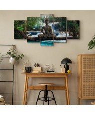 Paveikslas Buda prie krioklio