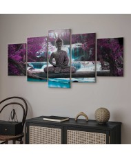 Paveikslas Krioklys ir Buda