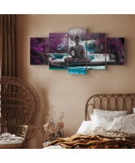 Paveikslas Krioklys ir Buda