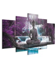 Paveikslas Krioklys ir Buda