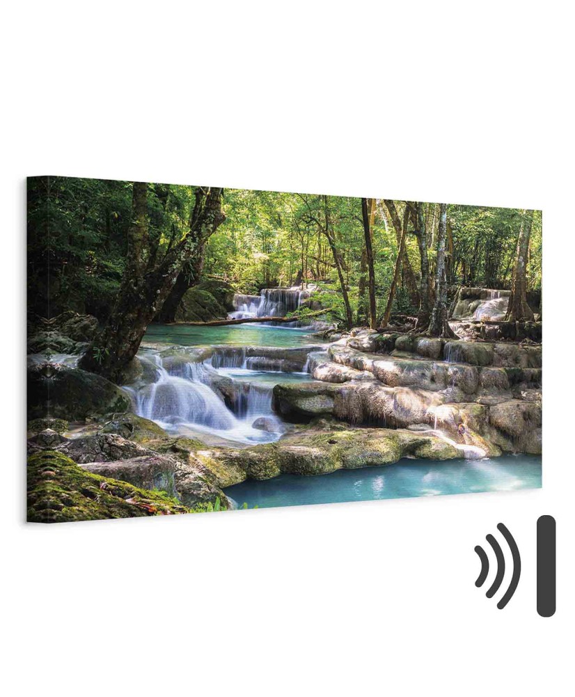 Paveikslas Miškas ir krioklys