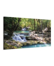 Paveikslas Miškas ir krioklys