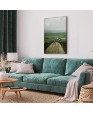 Paveikslas Kelias per lygumas