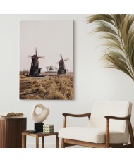 Paveikslas Medinis vėjo malūnas