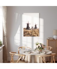 Paveikslas Medinis vėjo malūnas