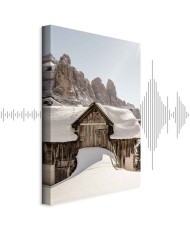 Paveikslas Žiemos Dolomitai