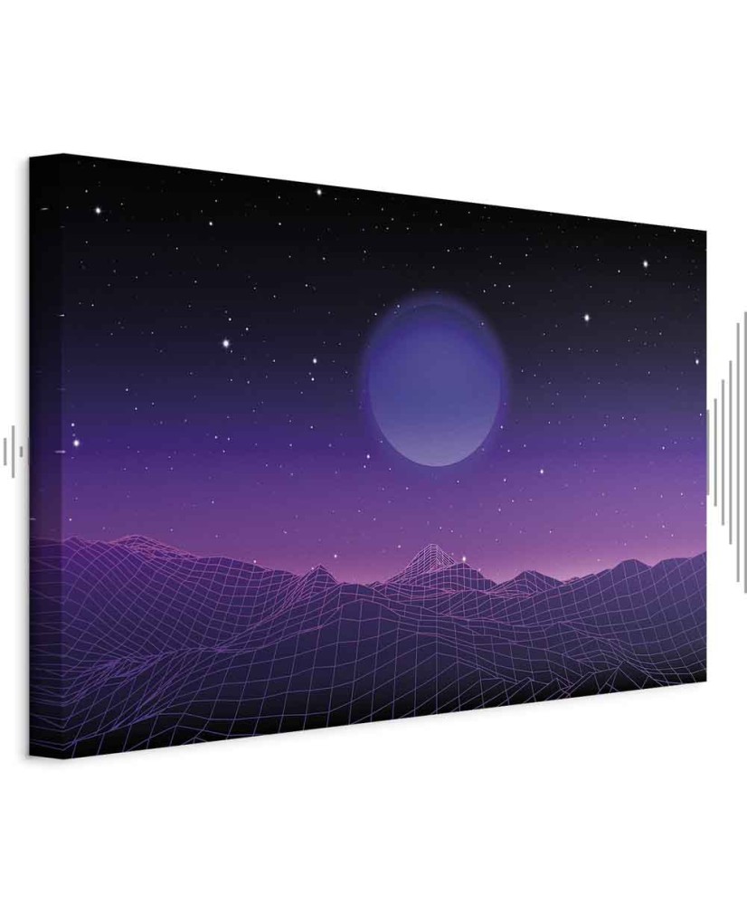 Paveikslas Futuristinis peizažas II