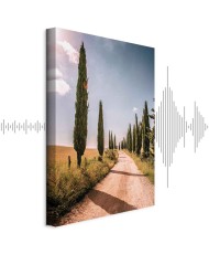 Paveikslas Italijos kiparisai