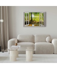 Paveikslas Langas į mišką