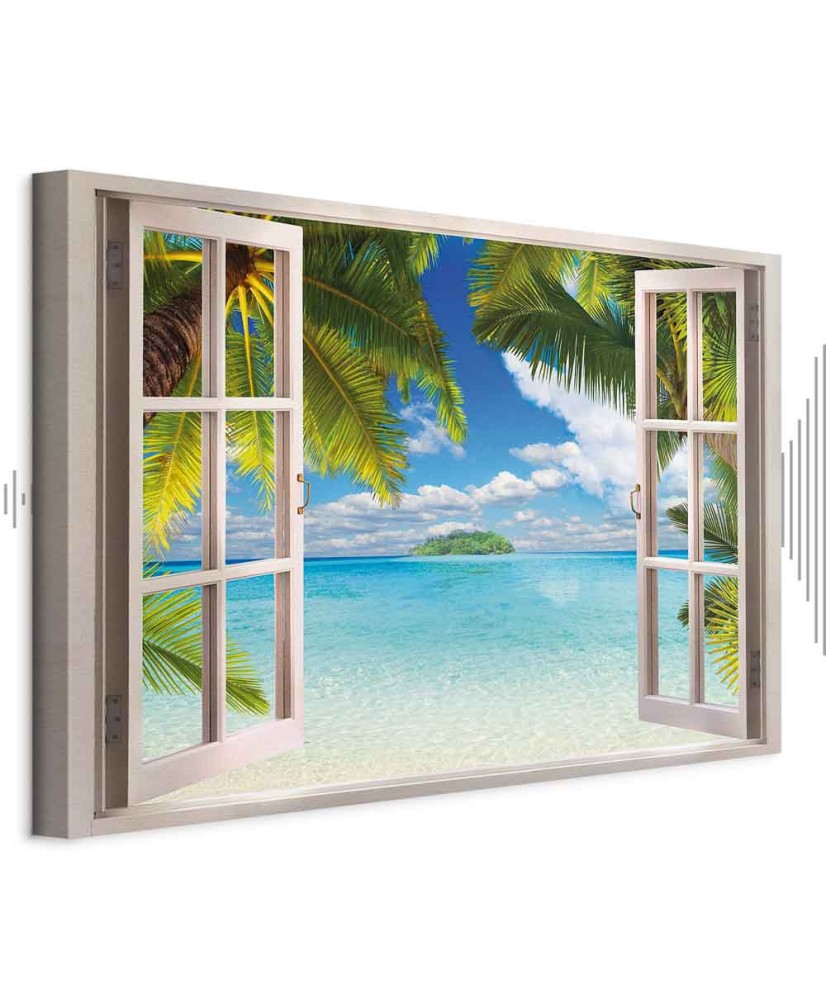 Paveikslas Langas į jūrą