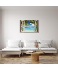 Paveikslas Langas į jūrą