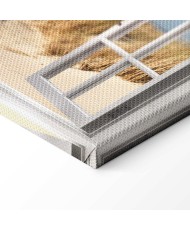 Paveikslas Langas į paplūdimį