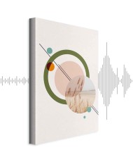 Paveikslas Geometrinis peizažas