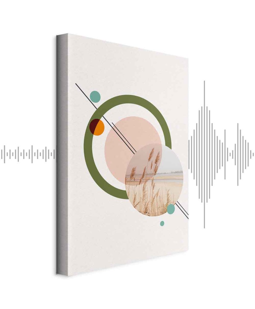 Paveikslas Geometrinis peizažas