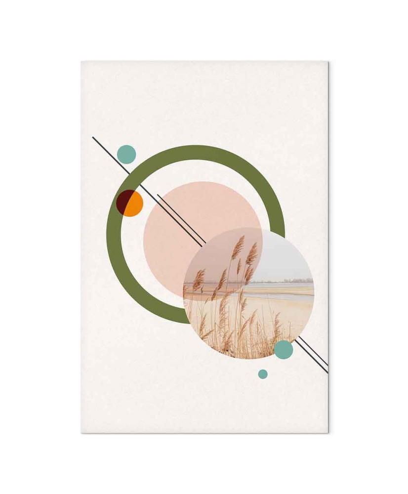 Paveikslas Geometrinis peizažas