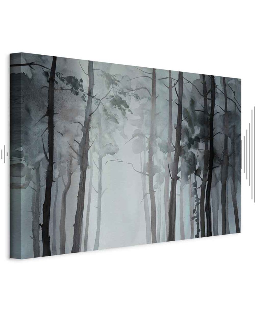 Paveikslas Miglotas miškas