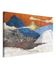 Paveikslas Kalnų idilė