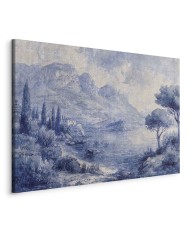 Paveikslas Mėlyna Komo ežero įlanka