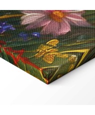 Paveikslas Jūros peizažas su laukinėmis gėlėmis