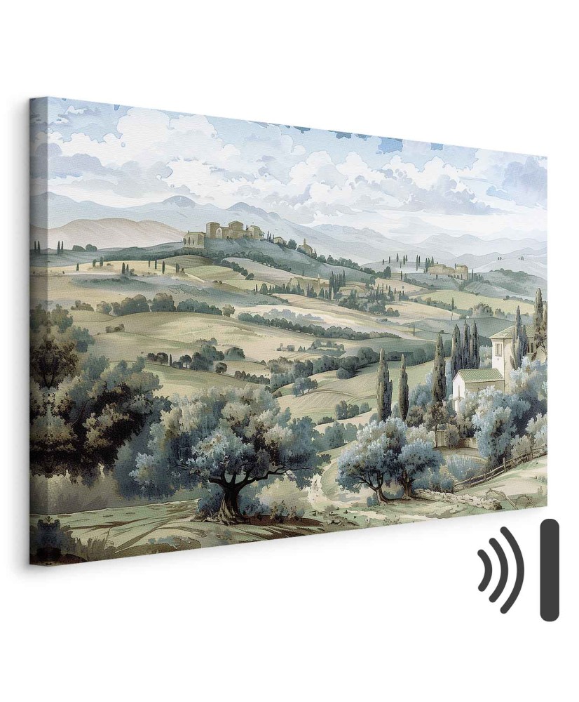 Paveikslas Toskanos peizažas