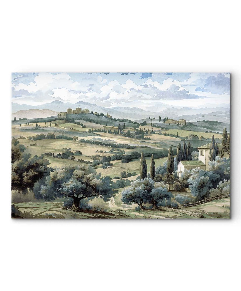 Paveikslas Toskanos peizažas