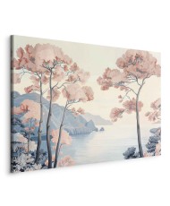 Paveikslas Uolėtas vandenyno krantas