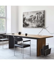 Paveikslas Retro ežero peizažas