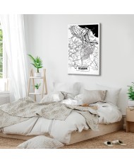 Paveikslas Gdansko miesto planas