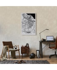 Paveikslas Gdansko miesto planas