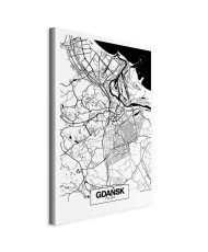 Paveikslas Gdansko miesto planas