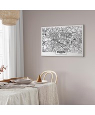 Paveikslas Krokuvos miesto planas